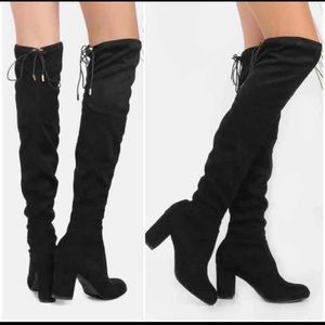 Over the knee boots